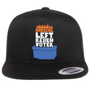 Radical Left Biden Voter Michael Tracey Flat Bill Trucker Hat