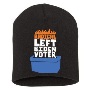 Radical Left Biden Voter Michael Tracey Short Acrylic Beanie