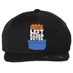 Radical Left Biden Voter Michael Tracey Wool Snapback Cap