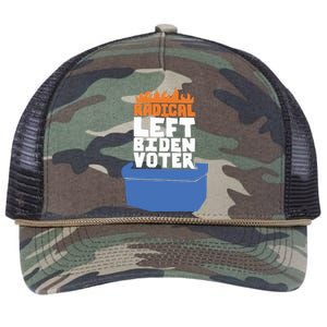 Radical Left Biden Voter Michael Tracey Retro Rope Trucker Hat Cap