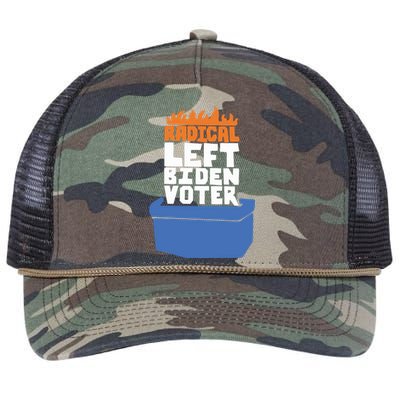 Radical Left Biden Voter Michael Tracey Retro Rope Trucker Hat Cap