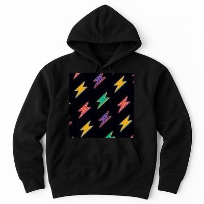 Retro Lightning Bolt Colorful Hoodie