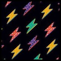 Retro Lightning Bolt Colorful Wool Snapback Cap
