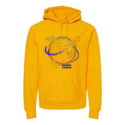 Rocket League Boost Around The Ball Premium Hoodie