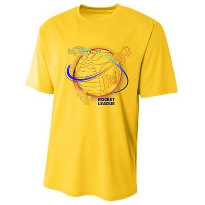 Rocket League Boost Around The Ball Performance Sprint T-Shirt