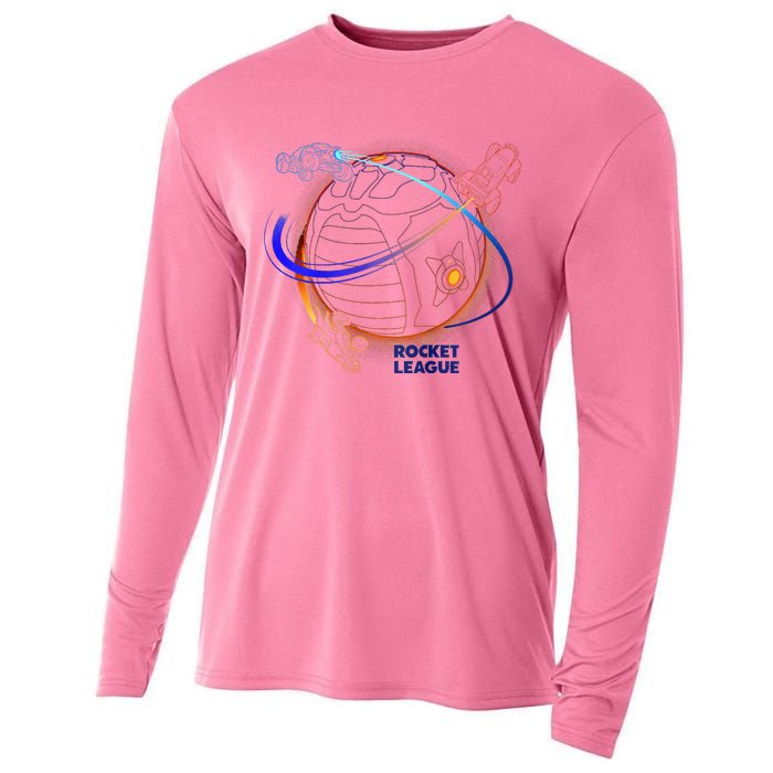 Rocket League Boost Around The Ball Cooling Performance Long Sleeve Crew