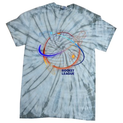 Rocket League Boost Around The Ball Tie-Dye T-Shirt