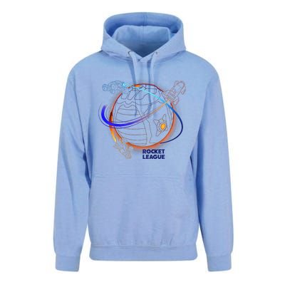 Rocket League Boost Around The Ball Unisex Surf Hoodie