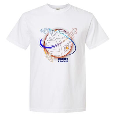 Rocket League Boost Around The Ball Garment-Dyed Heavyweight T-Shirt