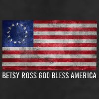 Rush Limbaugh Betsy Ross God Bless America 7 Panel Mesh Trucker Snapback Hat