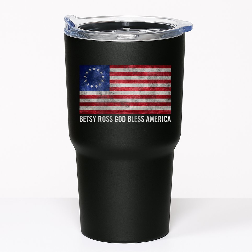 Rush Limbaugh Betsy Ross God Bless America Tumbler
