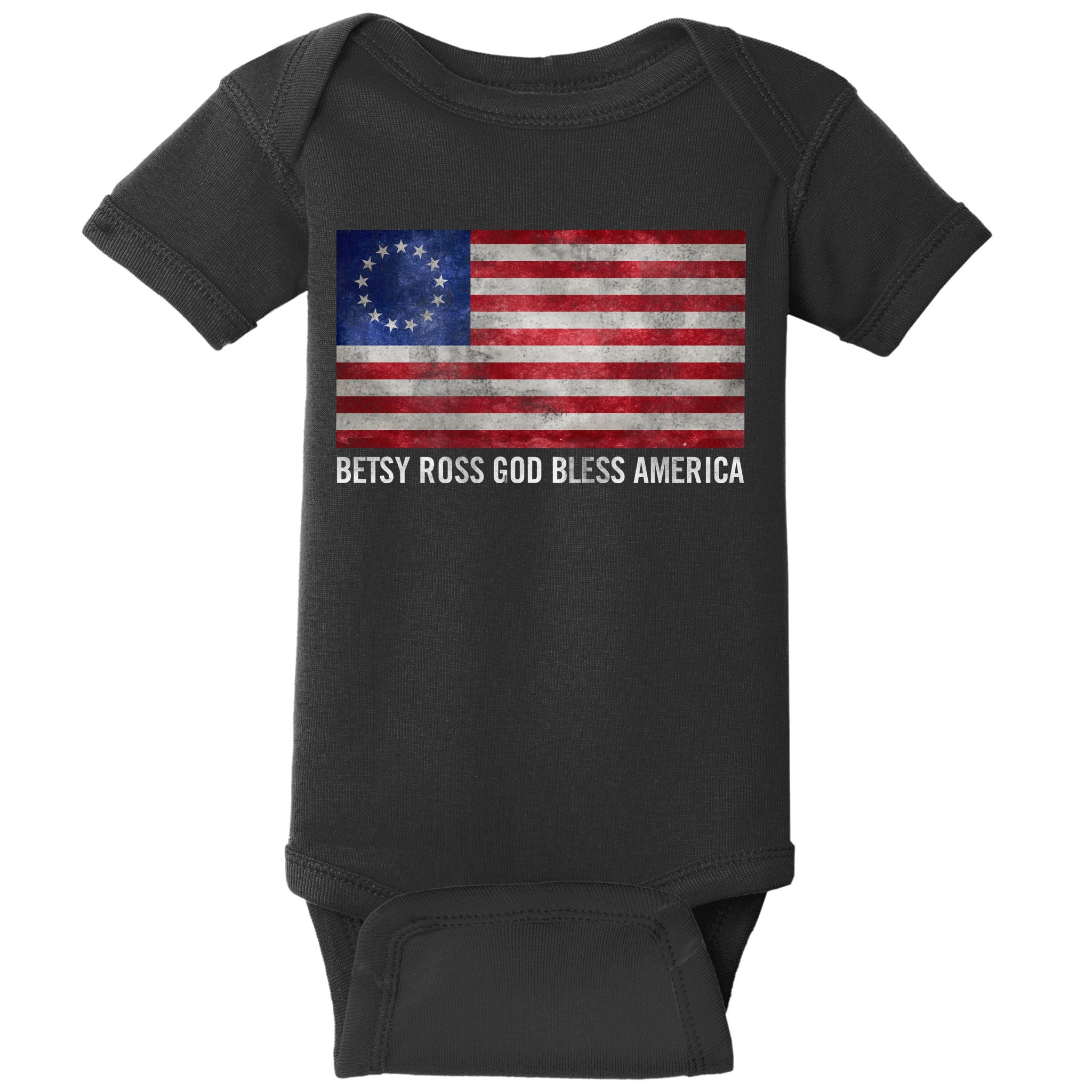 Rush Limbaugh Betsy Ross God Bless America Baby Bodysuit