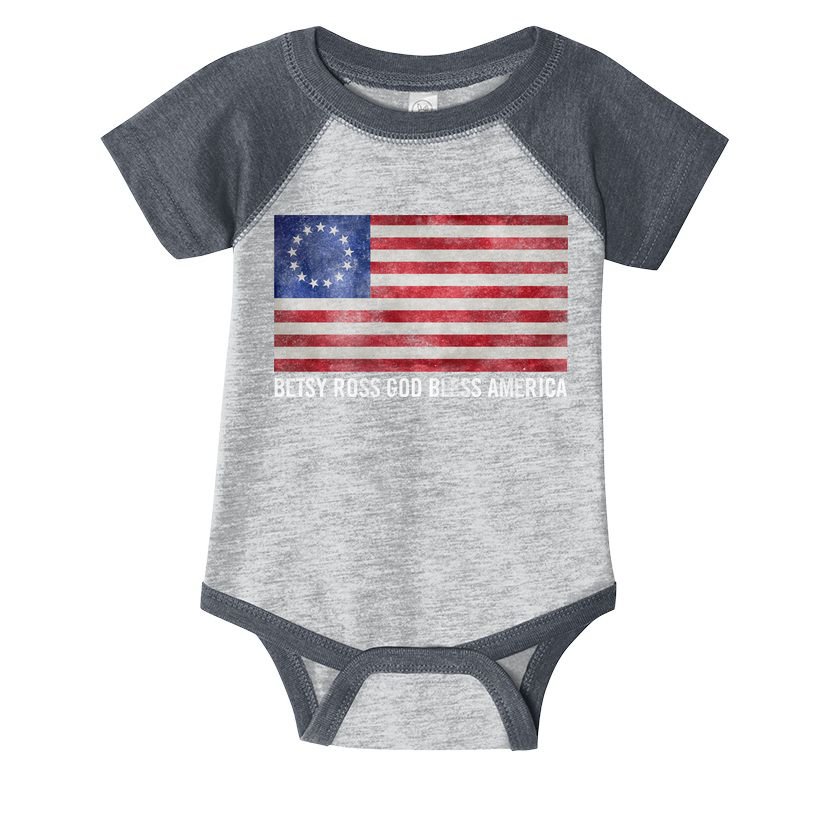Rush Limbaugh Betsy Ross God Bless America Infant Baby Jersey Bodysuit