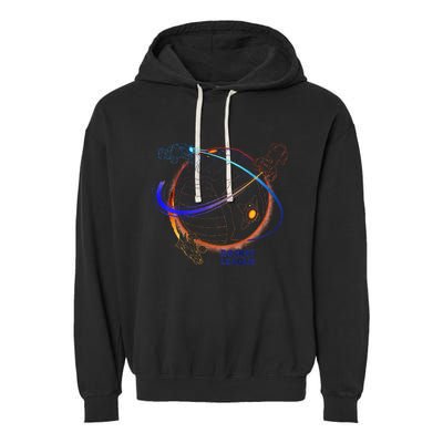 Rocket League Boost Around The Ball Garment-Dyed Fleece Hoodie