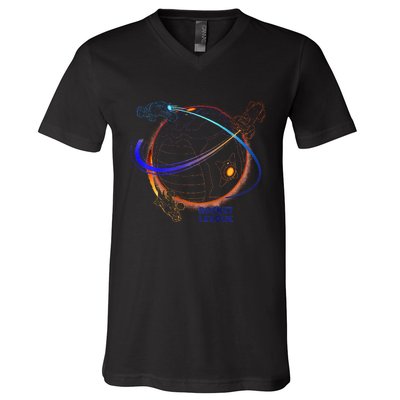 Rocket League Boost Around The Ball V-Neck T-Shirt