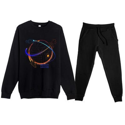 Rocket League Boost Around The Ball Premium Crewneck Sweatsuit Set