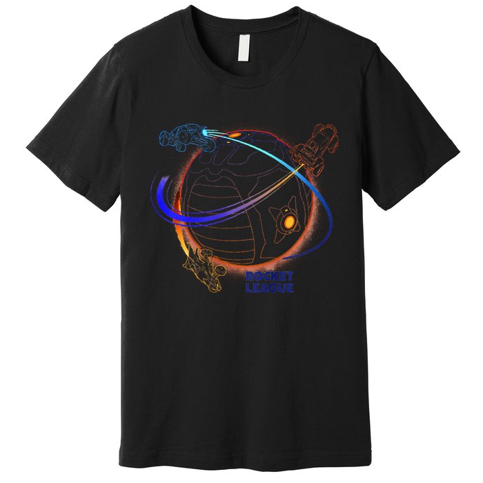 Rocket League Boost Around The Ball Premium T-Shirt