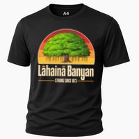 Retro Lahaina Banyan Tree Strong Since 1873 Support Maui Hawaii Performance Shirt