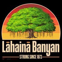 Retro Lahaina Banyan Tree Strong Since 1873 Support Maui Hawaii City Backpack