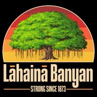 Retro Lahaina Banyan Tree Strong Since 1873 Support Maui Hawaii Button
