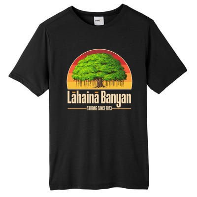 Retro Lahaina Banyan Tree Strong Since 1873 Support Maui Hawaii Tall Fusion ChromaSoft Performance T-Shirt