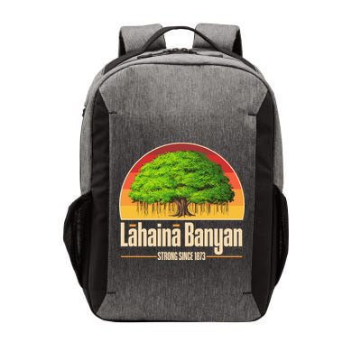 Retro Lahaina Banyan Tree Strong Since 1873 Support Maui Hawaii Vector Backpack