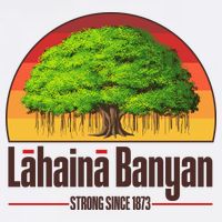 Retro Lahaina Banyan Tree Strong Since 1873 Support Maui Hawaii Garment-Dyed Sweatshirt