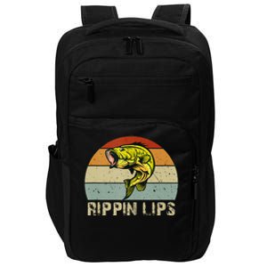 Rippin Lips Bass Fishing Gifts For Dad Fathers Day Impact Tech Backpack