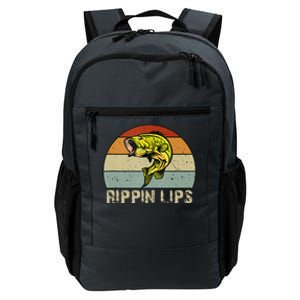 Rippin Lips Bass Fishing Gifts For Dad Fathers Day Daily Commute Backpack