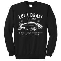 Retro Luca Brasi Fish Market Est 1945 Fishing Sweatshirt