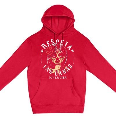 Respeta Las Canas La Jefa Premium Pullover Hoodie