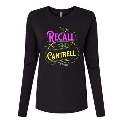 Recall Latoya Cantrell Mardi Gras Womens Cotton Relaxed Long Sleeve T-Shirt