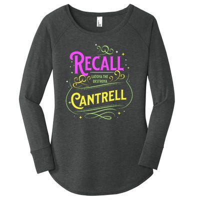 Recall Latoya Cantrell Mardi Gras Women's Perfect Tri Tunic Long Sleeve Shirt