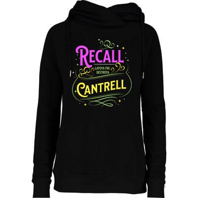 Recall Latoya Cantrell Mardi Gras Womens Funnel Neck Pullover Hood