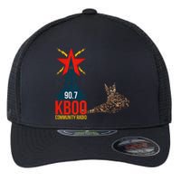 Radio Loving Cat Flexfit Unipanel Trucker Cap