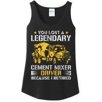 Retired Legendary Cement Mixer Driver Concrete Mixer Ladies Essential Tank