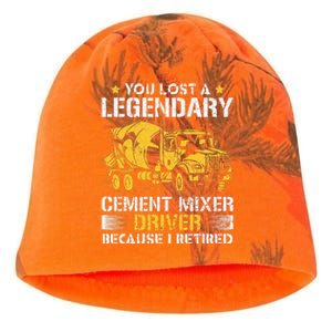 Retired Legendary Cement Mixer Driver Concrete Mixer Kati - Camo Knit Beanie