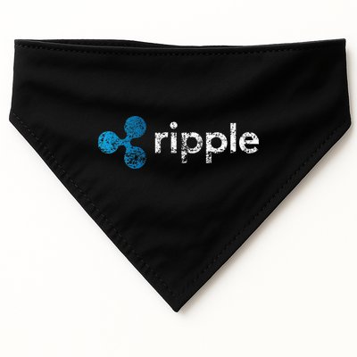 Ripple Logo Crypto Xrp Coin Hodler Fan USA-Made Doggie Bandana