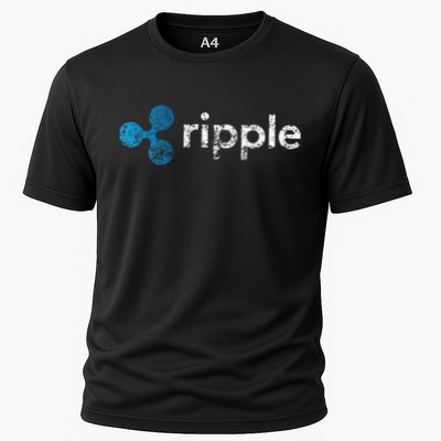 Ripple Logo Crypto Xrp Coin Hodler Fan Performance Shirt