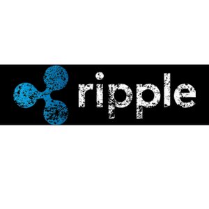 Ripple Logo Crypto Xrp Coin Hodler Fan Bumper Sticker