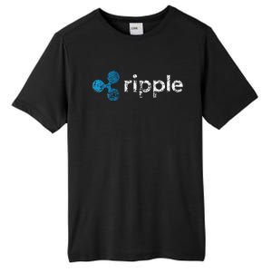 Ripple Logo Crypto Xrp Coin Hodler Fan Tall Fusion ChromaSoft Performance T-Shirt