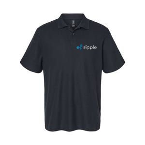 Ripple Logo Crypto Xrp Coin Hodler Fan Softstyle Adult Sport Polo