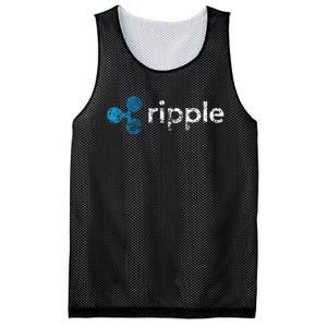 Ripple Logo Crypto Xrp Coin Hodler Fan Mesh Reversible Basketball Jersey Tank