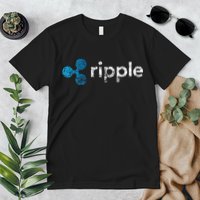 Ripple Logo Crypto Xrp Coin Hodler Fan Premium T-Shirt