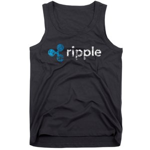 Ripple Logo Crypto Xrp Coin Hodler Fan Tank Top