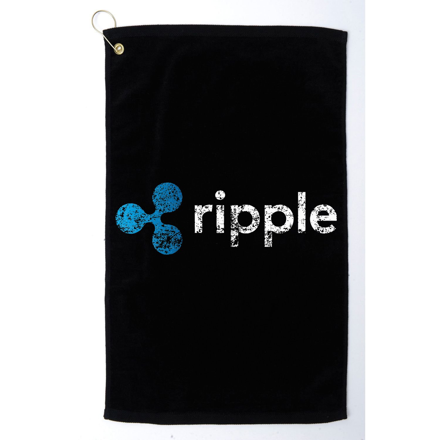 Ripple Logo Crypto Xrp Coin Hodler Fan Golf Towel