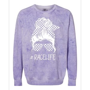 Race Life Cool Girl Racer F1 Colorblast Crewneck Sweatshirt