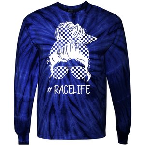 Race Life Cool Girl Racer F1 Tie-Dye Long Sleeve Shirt