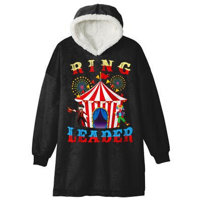 Ring Leader Costume Circus Staff Carnival Hooded Wearable Blanket