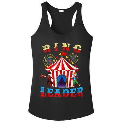 Ring Leader Costume Circus Staff Carnival Ladies PosiCharge Competitor Racerback Tank